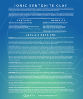IONIC BENTONITE CLAY